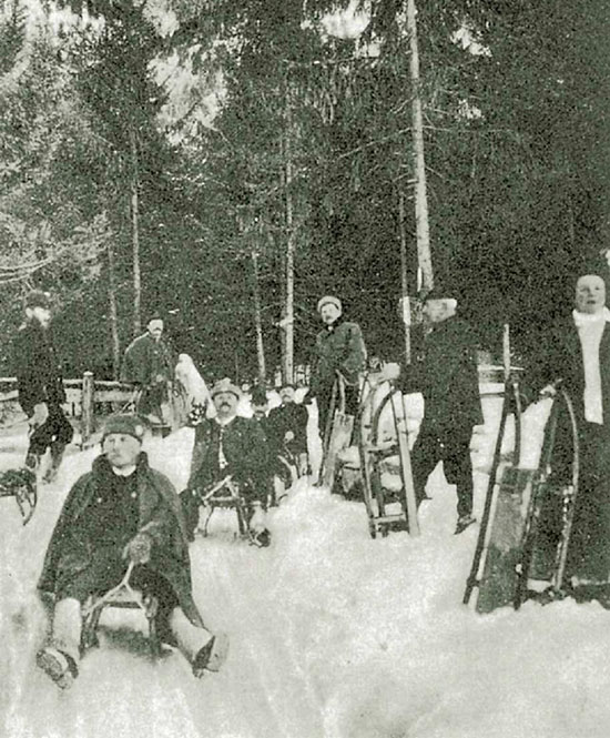 Wallbergrodeln 1913
