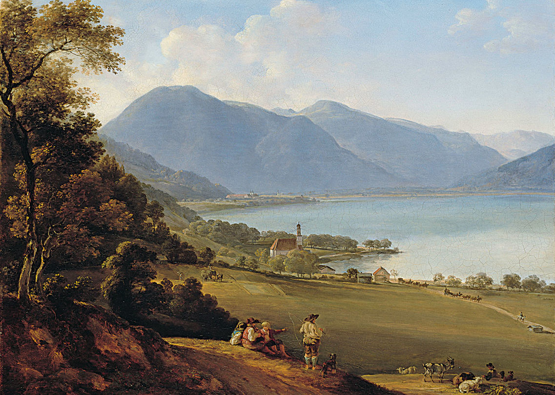 Johann Georg von Dillis, Der Tegernsee, 1825
