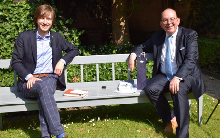 Amadeus Wiesensee im Gespräch mit Denis Scheck