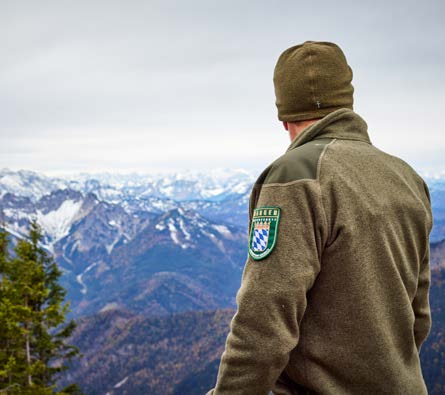 Blick ins Gebirge