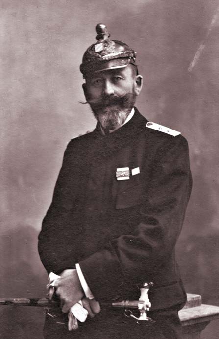Josef Popp, Kommandant der Tegernseer Feuerwehr 1911