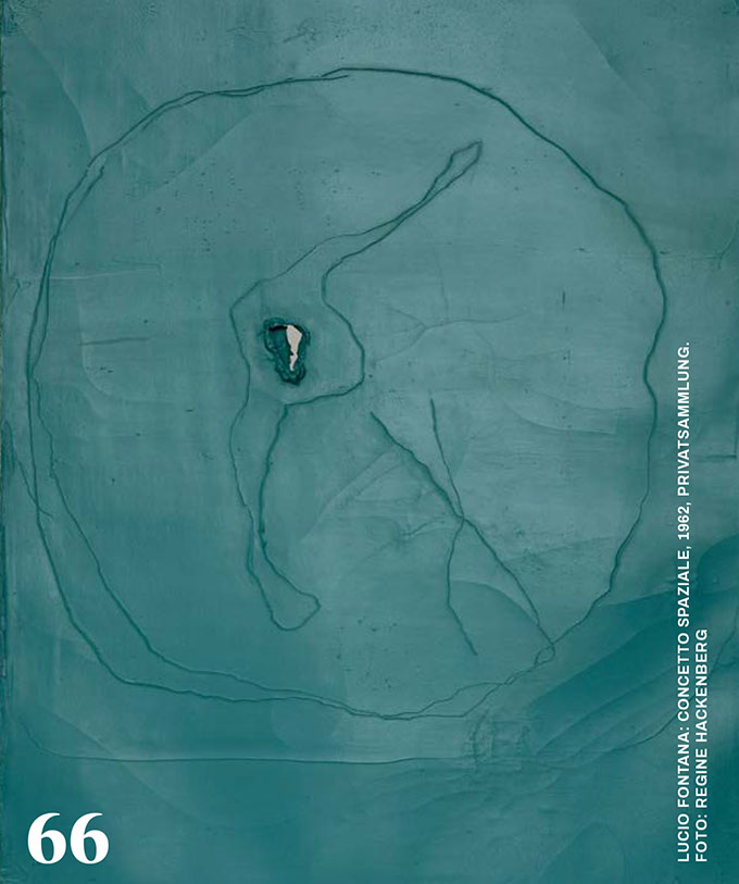 Lucio Fontane: Concetto Spaciale, 1962